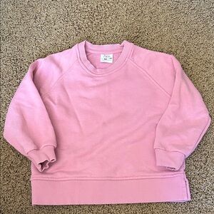 Zara Soft Pink kids sweatshirt